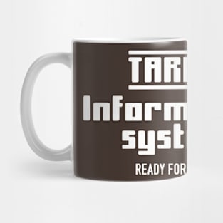 TARDIS Information System from 5th Doctor Who era Mug